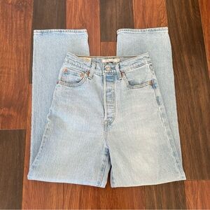 Levi’s ribcage straight jeans